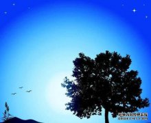 民间反派在激烈的夜晚杀死森林中的鹿，父子，