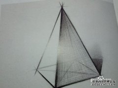 如何绘制四角锥的视觉图？